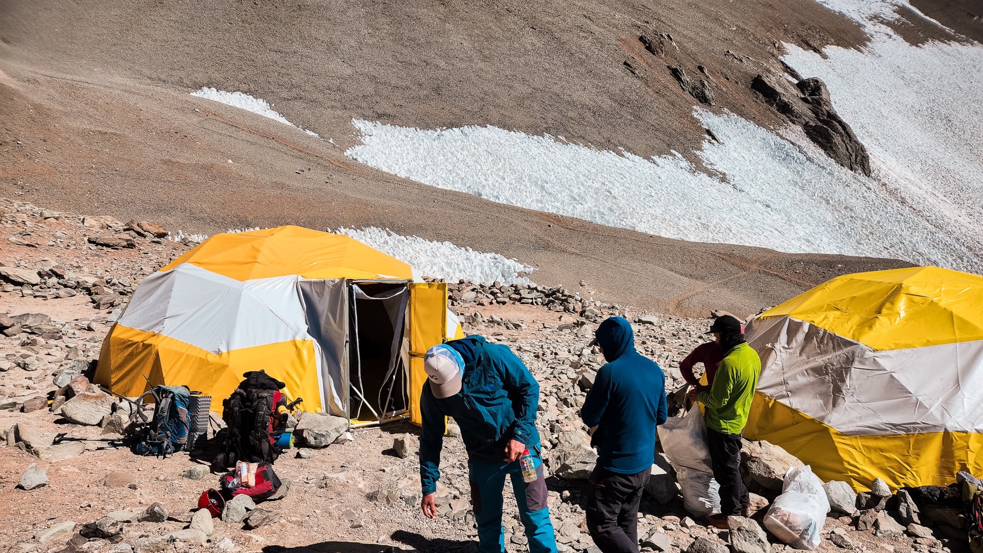 Aconcagua Besteigung per Überschreitung auf der 360°-Route